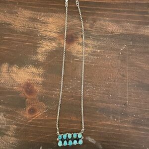 Sterling Silver and Turquoise Necklace